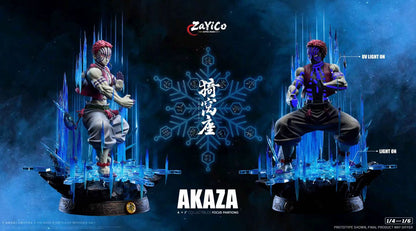 Zayico Studio - Zayico Studio Demon Slayer Akaza Resonance Series Dual Scale Statue | Zayico工作室 鬼灭之刃 猗窝座 共鸣系列 双比例雕像 - Image 5