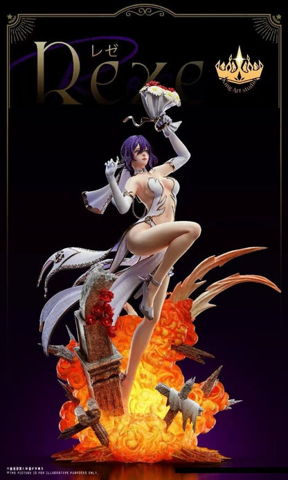 King Art studio - Chainsaw Man Reze Wedding Dress | 电锯人 蕾塞 婚纱