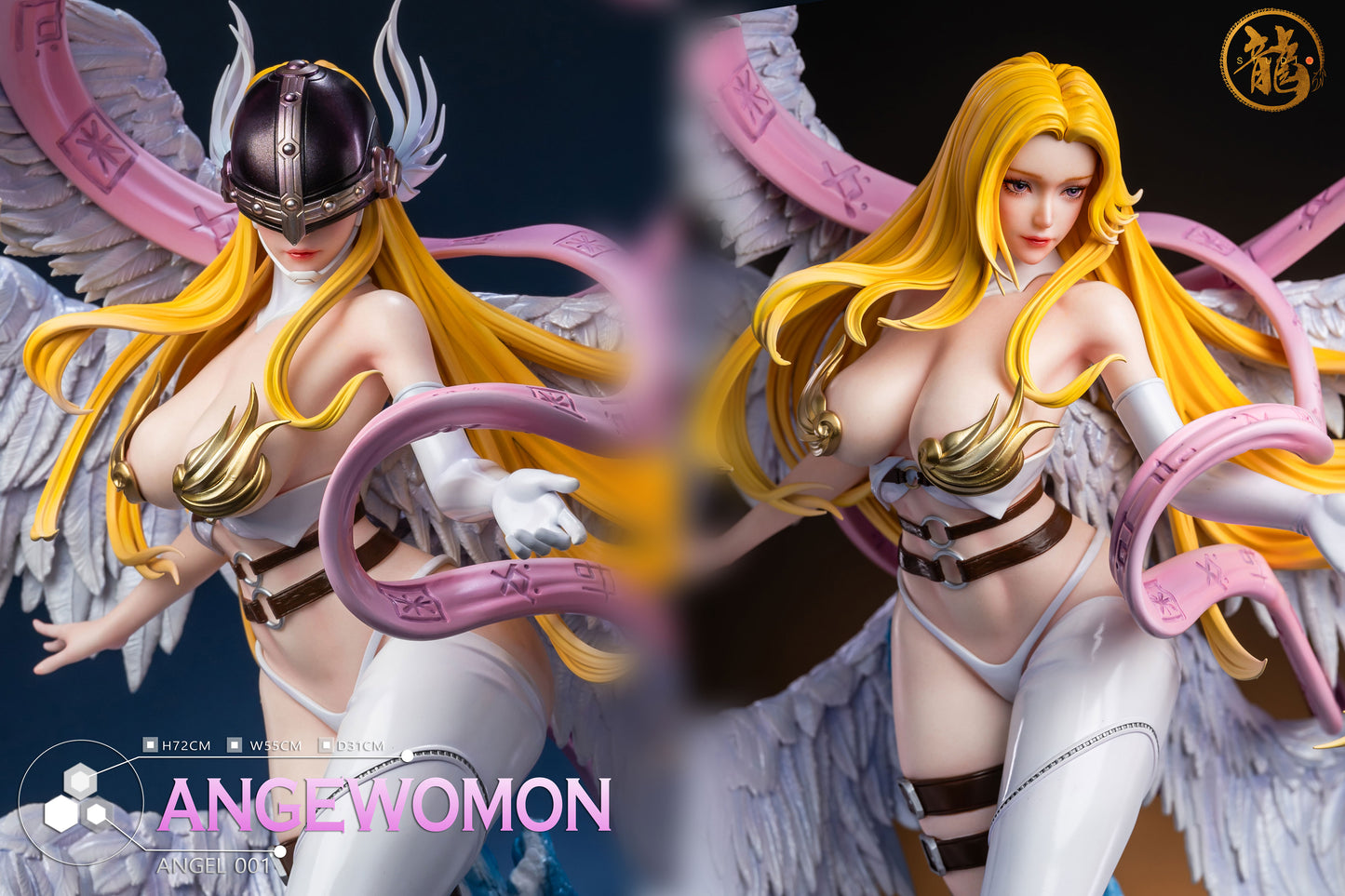 Dragon Studio - Digimon Angewomon & Lady Devimon | 数码宝贝天女兽&妖女兽