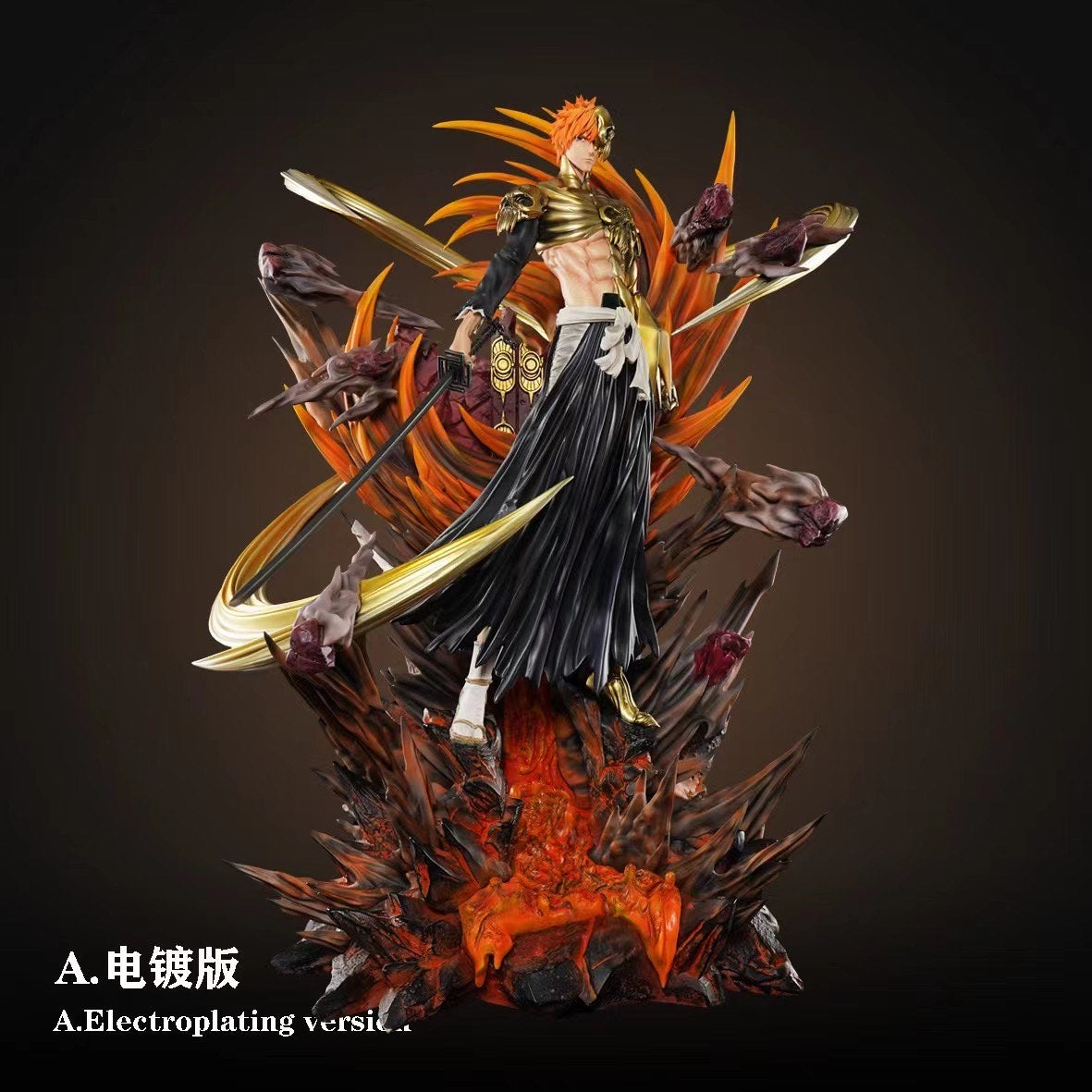 HXHENG x Cheng Studio - Hell Ichigo Kurosaki | 地狱 黑‮一崎‬护