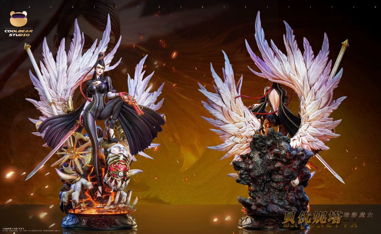 酷熊 coolbear studio - Bayonetta Shadow Witch | 贝优妮塔 暗影魔女 - Image 2