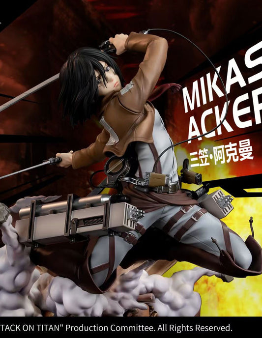 Zodiakos Studio - Licensed Mikasa Ackerman | 版权 三笠·阿克曼