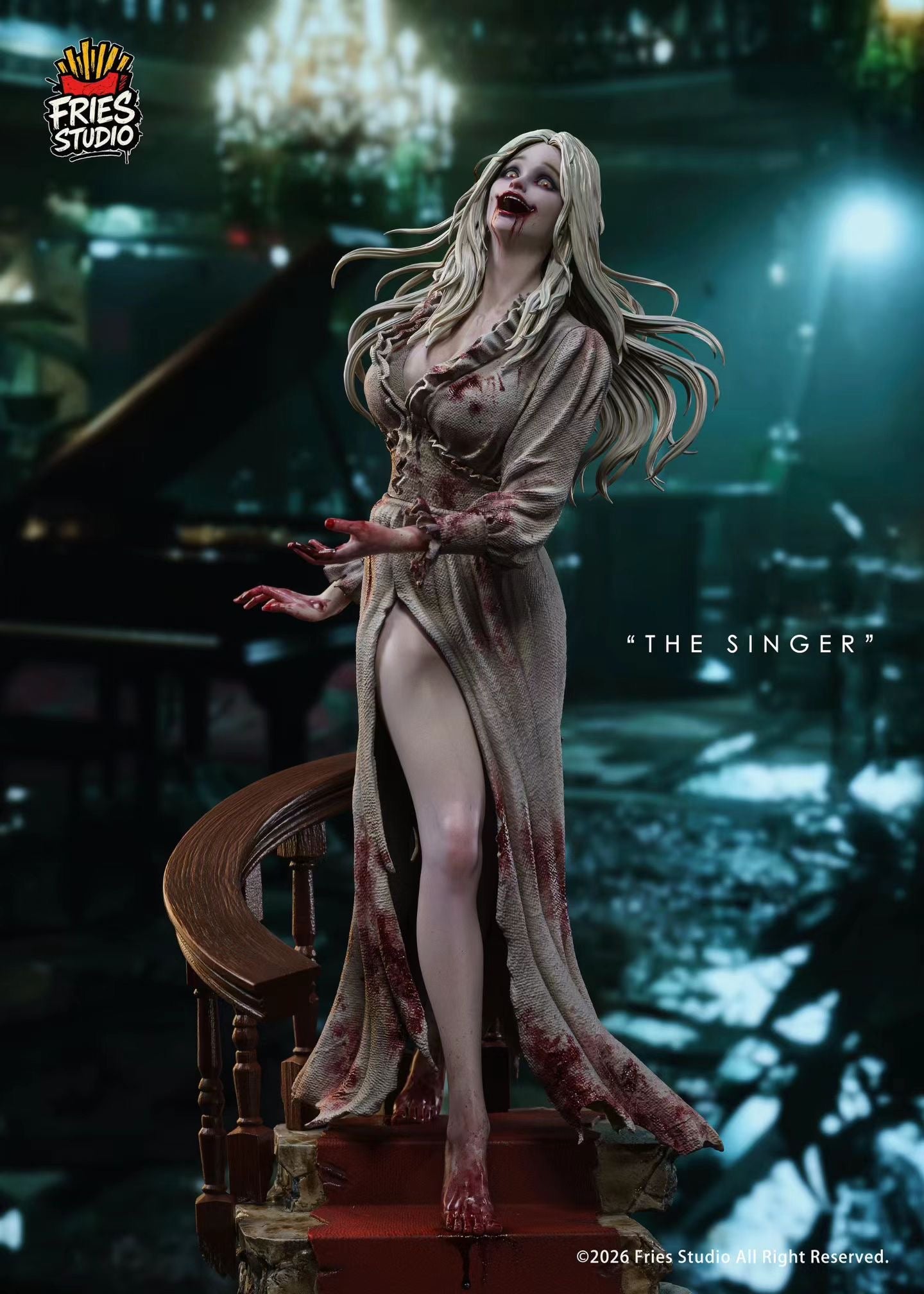 fries-studios - Resident Evil 9 Singer Zombie | 生化危机9 歌手丧尸 - Image 7