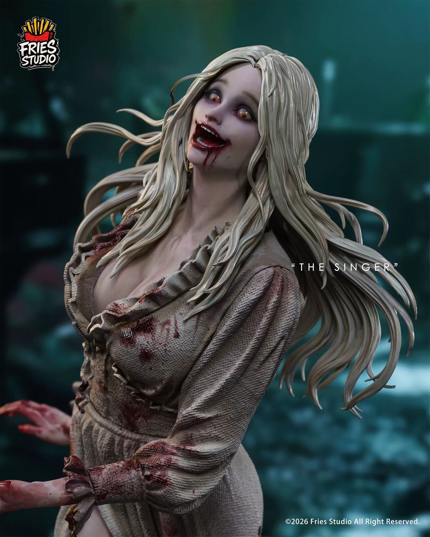 fries-studios - Resident Evil 9 Singer Zombie | 生化危机9 歌手丧尸 - Image 3