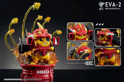 Hard Shell - Pikachu cos Mecha Godzilla | 皮卡丘cos机械哥斯拉