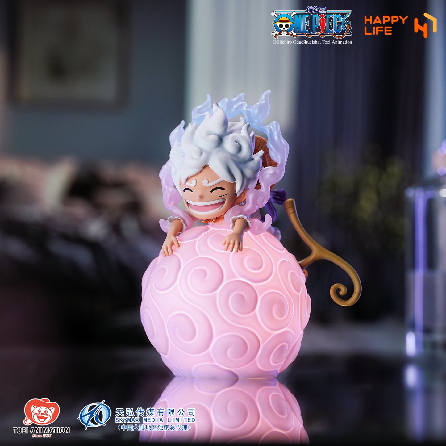 Happy Life Studio - Licensed One Piece Devil Fruit Series Night Light | 版权 《航海王》恶魔果实系列声控小夜灯