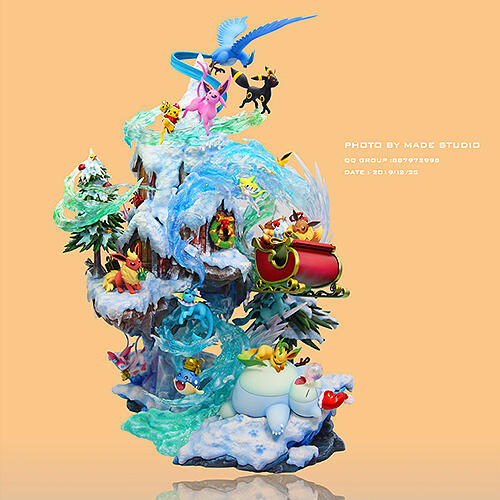 Made Studio - Merry Christmas Eevees Family | 圣诞节伊布家族