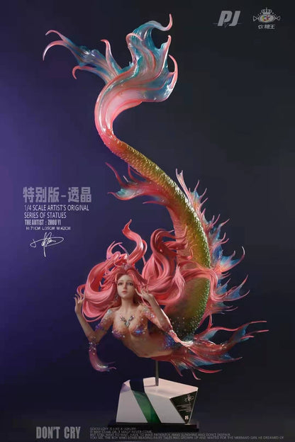 PIJI x Sugar King - Artist Statue Mermaid (Crystal Edition) | 艺术家雕像美人鱼 透晶版