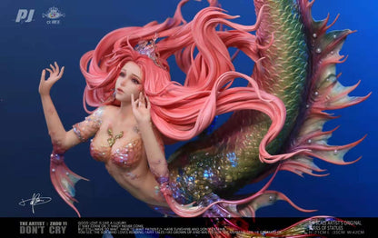 PIJI x Sugar King - Artist Statue Mermaid (Crystal Edition) | 艺术家雕像美人鱼 透晶版