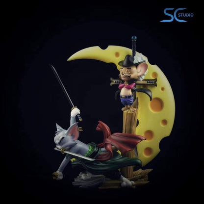 SC Studio - Zoro Tom vs Mihawk Jerry | 索隆汤姆 vs 鹰眼杰瑞