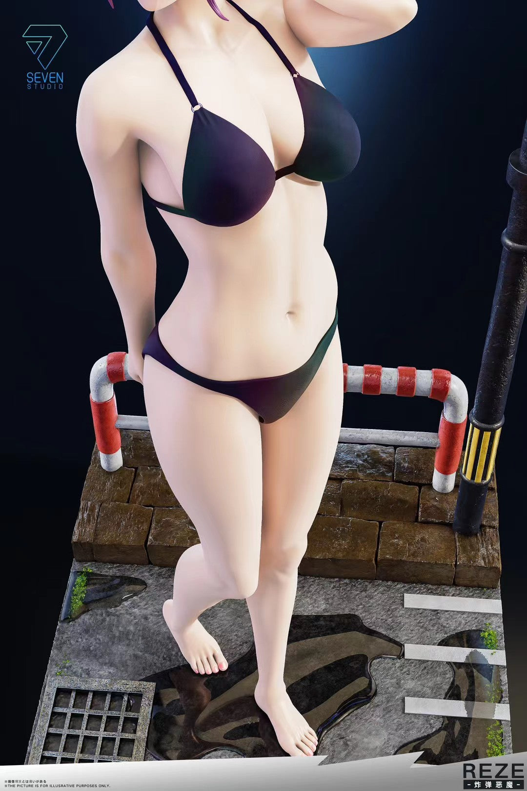 seven studio - Chainsaw Man Reze - 电锯人 蕾塞 - Image 3