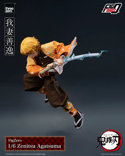threezero - Licensed FigZero 1/6 Zenitsu Agatsuma | 版权 FigZero 1/6 我妻善逸 - Image 1