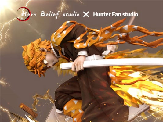 Hero Belief x Hunter Fan Studio - Agatsuma Zenitsu | 我妻善逸